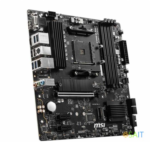 Материнская плата MSI B550M PRO-VDH Soc-AM4 AMD B550 4xDDR4 mATX AC`97 8ch(7.1) GbLAN RAID+VGA+HDMI+DP