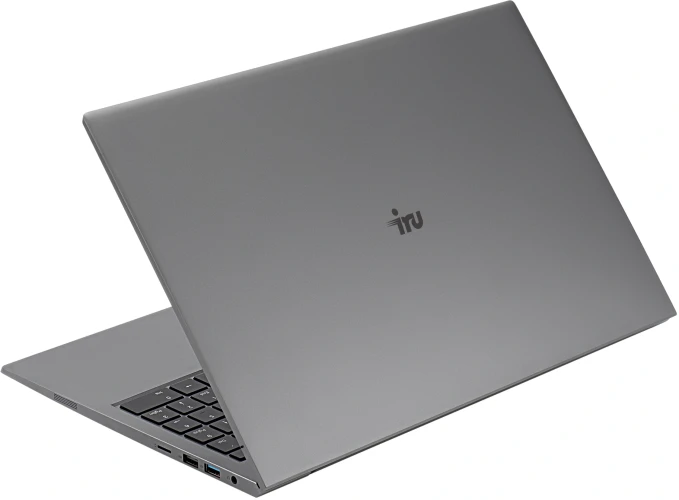 Ноутбук IRU Planio 15INP N-series N100 8Gb SSD256Gb Intel UHD Graphics 15.6" IPS FHD (1920x1080) Windows 11 Pro Multi Language 64 grey WiFi BT Cam 5000mAh (2023736)