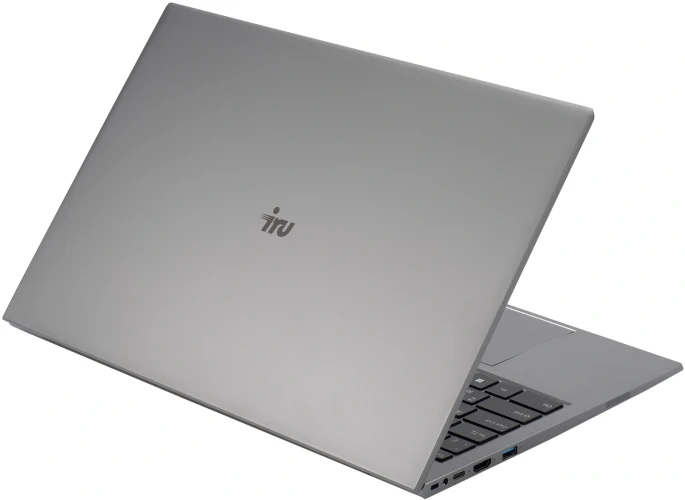 Ноутбук IRU Planio 15INP N-series N100 8Gb SSD256Gb Intel UHD Graphics 15.6" IPS FHD (1920x1080) Windows 11 Pro Multi Language 64 grey WiFi BT Cam 5000mAh (2023736)