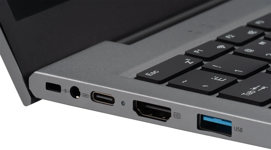 Ноутбук IRU Planio 15INP N-series N100 8Gb SSD256Gb Intel UHD Graphics 15.6" IPS FHD (1920x1080) Windows 11 Pro Multi Language 64 grey WiFi BT Cam 5000mAh (2023736)