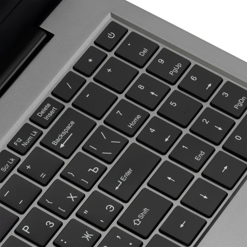 Ноутбук IRU Planio 15INP N-series N100 8Gb SSD256Gb Intel UHD Graphics 15.6" IPS FHD (1920x1080) Windows 11 Pro Multi Language 64 grey WiFi BT Cam 5000mAh (2023736)