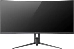 Монитор Hisense 34" 34G6K-PRO черный VA LED 1ms 21:9 HDMI M/M матовая 4000:1 280cd 89гр/89гр 3440x1440 180Hz FreeSync Premium DP 2K 6.75кг
