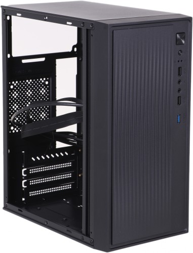 Корпус Accord ACC-261B черный без БП mATX 2x80mm 2x120mm 2xUSB2.0 1xUSB3.0 audio