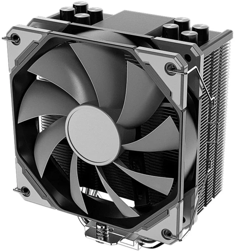 Устройство охлаждения(кулер) ID-Cooling SE-214-XT Basic Soc-AM5/AM4/1200/1700/1851 черный 4-pin 16-27dB Al+Cu 180W 500gr Ret