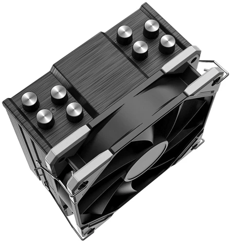 Устройство охлаждения(кулер) ID-Cooling SE-214-XT Basic Soc-AM5/AM4/1200/1700/1851 черный 4-pin 16-27dB Al+Cu 180W 500gr Ret