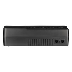 ИБП POWERMAN Brick 650 PLUS, линейно-интерактивный, 650ВА, 360Вт, 4 евророзетки с резервным питанием, 4 евророзетки с фильтрацией, USB, защита RJ45/RJ11, батарея 12В 7Ач 1 шт., 293мм х 202мм х 93мм, 4.5 кг. POWERMAN BRICK 650 PLUS