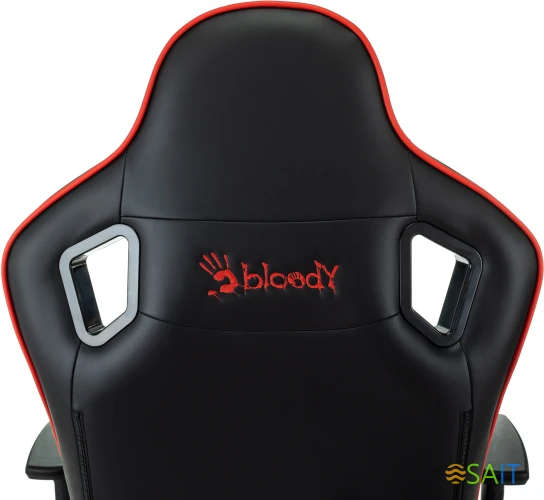 Кресло игровое A4Tech Bloody GC-840 черный сиденье черный эко.кожа с подголов. крестов. металл черный пластик черный