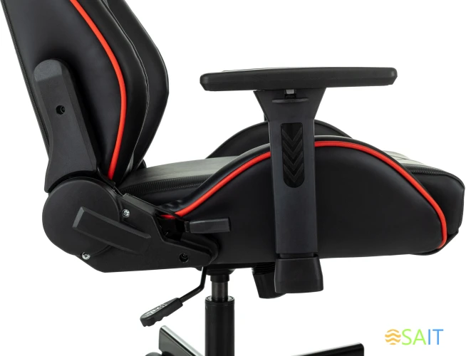 Кресло игровое A4Tech Bloody GC-840 черный сиденье черный эко.кожа с подголов. крестов. металл черный пластик черный