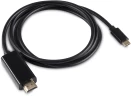 Кабель-переходник аудио-видео Buro USB Type-C (m)/HDMI (m) 1.5м. черный (BU-TYPEC-HDMI-1.5M)