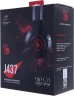 Наушники с микрофоном A4Tech Bloody J437 черный 1.8м мониторные USB оголовье (J437)