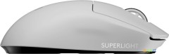 Мышь Logitech G Pro X Superlight белый оптическая 25600dpi беспров. USB 4but (910-005943)