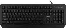 Клавиатура Acer OKW300 черный USB for gamer LED (ZL.KBDCC.019)