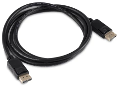 Кабель аудио-видео Buro V2.0 DisplayPort (m)/DisplayPort (m) 1.5м. черный (BU-DP2.0-1.5M)