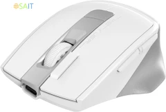 Мышь A4Tech Fstyler FG45CS Air2 белый/серебристый оптическая 2000dpi silent беспров. USB для ноутбука 7but (FG45CS AIR2 USB (SILVER WHITE))