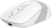 Мышь A4Tech Fstyler FG10CS Air белый/серый оптическая 2000dpi silent беспров. USB для ноутбука 4but (FG10CS AIR GRAYISH WHITE)