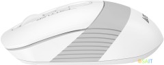 Мышь A4Tech Fstyler FG10CS Air белый/серый оптическая 2000dpi silent беспров. USB для ноутбука 4but (FG10CS AIR GRAYISH WHITE)