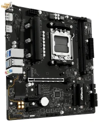 Материнская плата Asrock A620AM-X WiFi Socket AM5 AMD A620A 2xDDR5 mATX AC`97 8ch(7.1) 2.5Gg RAID+HDMI+DP