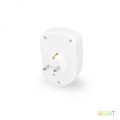 Сетевой фильтр Buro 100SH-W (1 розетка) белый (коробка)
