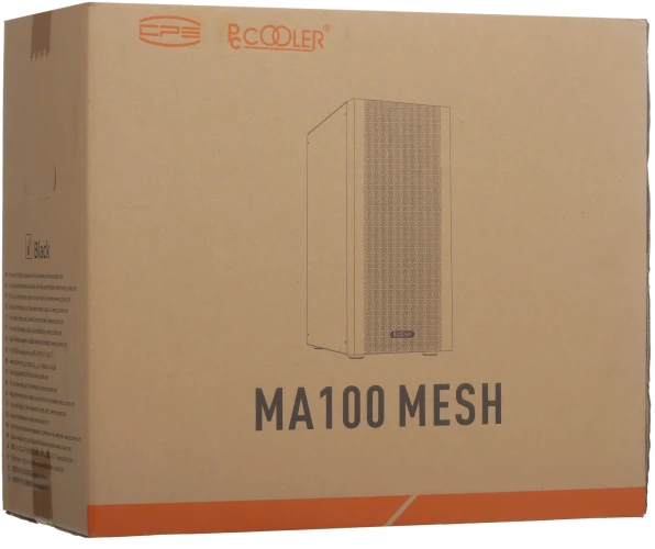 Корпус PcCooler MA100 MESH BK черный без БП ATX 3x120mm 1xUSB2.0 1xUSB3.0 audio bott PSU