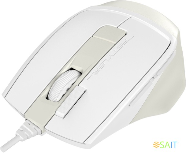 Мышь A4Tech Fstyler FM45S Air бежевый оптическая 2400dpi silent USB 7but (FM45S AIR USB (CREAM BEIGE))