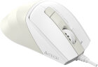 Мышь A4Tech Fstyler FM45S Air бежевый оптическая 2400dpi silent USB 7but (FM45S AIR USB (CREAM BEIGE))