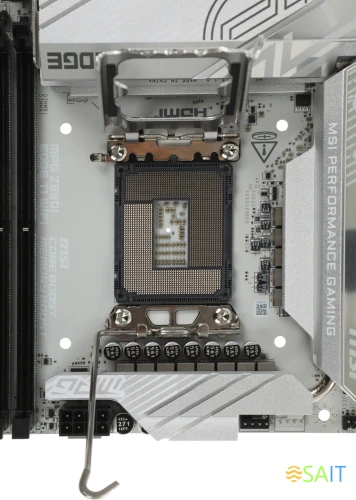 Материнская плата MSI MPG Z890I EDGE TI WIFI Soc-1851 Intel Z890 2xDDR5 mini-ITX AC`97 8ch(7.1) 5Gigabit RAID+HDMI