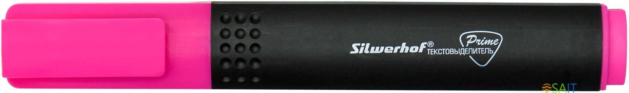 Текстовыделитель Silwerhof Prime 108031-08 скошенный пиш. наконечник 1-4мм розовый коробка