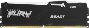 Память DDR5 2x16GB 6400MHz Kingston KF564C32BBEAK2-32 Fury Beast RGB RTL Gaming PC5-51200 CL32 DIMM 288-pin 1.4В kit single rank с радиатором Ret