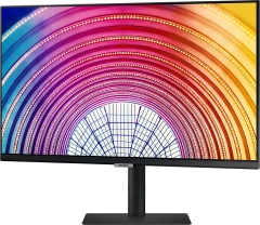 Монитор Samsung 27" ViewFinity S6 S27A600NAI черный IPS LED 5ms 16:9 HDMI полуматовая HAS Piv 1000:1 300cd 178гр/178гр 2560x1440 75Hz FreeSync DP QHD USB 6.4кг