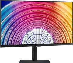 Монитор Samsung 27" ViewFinity S6 S27A600NAI черный IPS LED 5ms 16:9 HDMI полуматовая HAS Piv 1000:1 300cd 178гр/178гр 2560x1440 75Hz FreeSync DP QHD USB 6.4кг