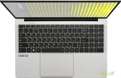 Ноутбук Osio FocusLine F140I-003 Core i5 1155G7 8Gb SSD512Gb Intel Iris Xe graphics 14&quot; IPS FHD (1920x1080) Windows 11 Home grey WiFi BT Cam 6000mAh
