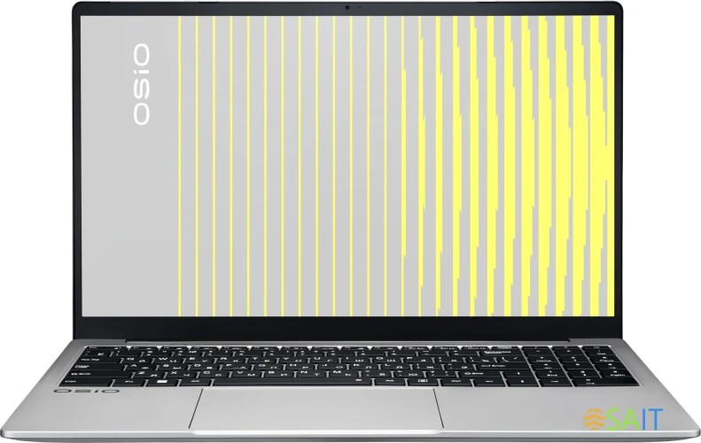 Ноутбук Osio FocusLine F140I-003 Core i5 1155G7 8Gb SSD512Gb Intel Iris Xe graphics 14" IPS FHD (1920x1080) Windows 11 Home grey WiFi BT Cam 6000mAh