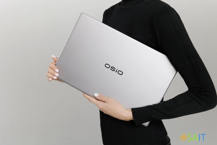 Ноутбук Osio FocusLine F140I-003 Core i5 1155G7 8Gb SSD512Gb Intel Iris Xe graphics 14" IPS FHD (1920x1080) Windows 11 Home grey WiFi BT Cam 6000mAh