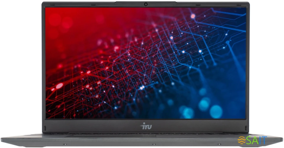 Ноутбук IRU Tactio 15PHC Ryzen 5 7430U 16Gb SSD512Gb AMD Radeon Graphics 15.6" IPS FHD (1920x1080) Windows 11 Pro Multi Language black WiFi BT Cam (2046012)