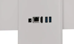 Моноблок Osio BaseLine B240i-019w 23.8" Full HD i5 1235U (1.3) 16Gb SSD512Gb Iris Xe Windows 11 Pro GbitEth WiFi BT 84W Cam белый 1920x1080 (RUS)