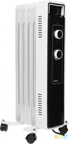 Радиатор масляный Centek CT-6221-5 1000Вт белый