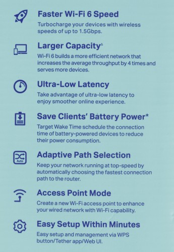 Повторитель беспроводного сигнала TP-Link RE505X AX1500 10/100/1000BASE-TX белый