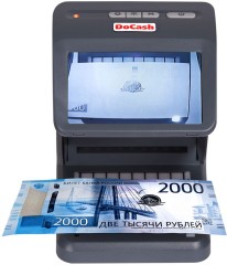 Детектор банкнот DoCash Mini Combo 11729 просмотровый мультивалюта
