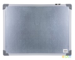 Доска магнитно-маркерная Deli EV600 магнитно-маркерная лак белый 60x90см