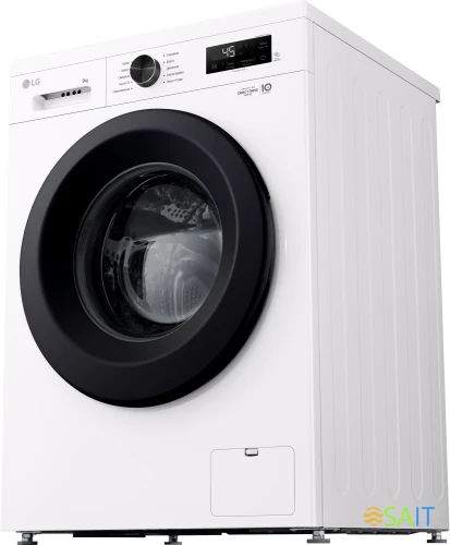 Стиральная машина LG F2Y1VS6W класс: A загр.фронтальная макс.:9кг белый инвертор