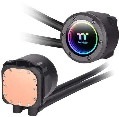 Система водяного охлаждения Thermaltake TH280 V2 ARGB Soc-AM5/AM4/1200/1700/1851 черный 4-pin 34.7dB Al+Cu Ret (CL-W375-PL14SW-A)