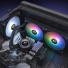 Система водяного охлаждения Thermaltake TH280 V2 ARGB Soc-AM5/AM4/1200/1700/1851 черный 4-pin 34.7dB Al+Cu Ret (CL-W375-PL14SW-A)