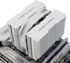Устройство охлаждения(кулер) Thermalright Peerless Assassin 120 Mini Soc-AM5/AM4/1200/1700/1851 белый 4-pin 25.6dB Al+Cu 750gr Ret