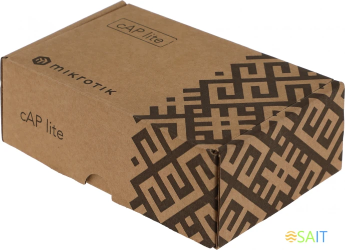 Точка доступа MikroTik cAP lite (RBCAPL-2ND) N300 10/100BASE-TX белый