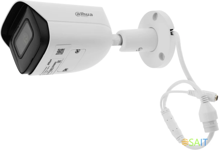 Камера видеонаблюдения IP Dahua DH-IPC-HFW3441E-S-0360B-S2 3.6-3.6мм цв. корп.:белый (DH-IPC-HFW3441EP-S-0360B-S2)