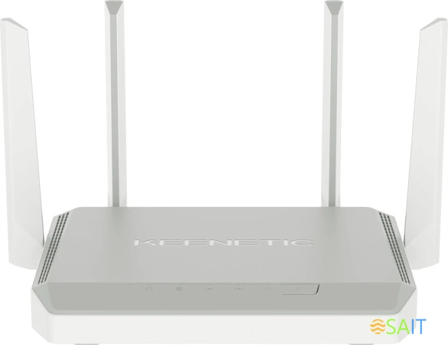 Роутер беспроводной Keenetic Peak (KN-2710 + KN-3311) AC2600 10/100/1000BASE-TX/SFP/4g ready серый