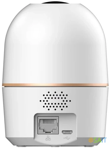 Камера видеонаблюдения IP Dahua DH-IPC-H5AP-0360B Wi-Fi 3.6-3.6мм цв. корп.:белый (DH-H5A)