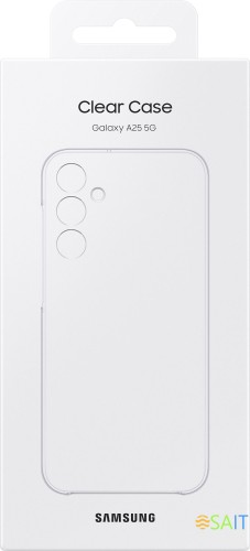 Чехол (клип-кейс) Samsung для Samsung Galaxy A25 Clear Case A25 прозрачный (EF-QA256CTEGRU)