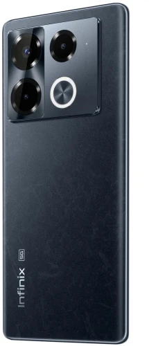 Смартфон Infinix X6851B Note 40 Pro+ 5G 256Gb 12Gb черный моноблок 3G 4G 2Sim 6.78" 1080x2436 Android 14 108Mpix 802.11 a/b/g/n/ac NFC GPS GSM900/1800 GSM1900 Protect FM A-GPS