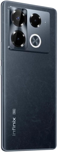Смартфон Infinix X6851B Note 40 Pro+ 5G 256Gb 12Gb черный моноблок 3G 4G 2Sim 6.78" 1080x2436 Android 14 108Mpix 802.11 a/b/g/n/ac NFC GPS GSM900/1800 GSM1900 Protect FM A-GPS
